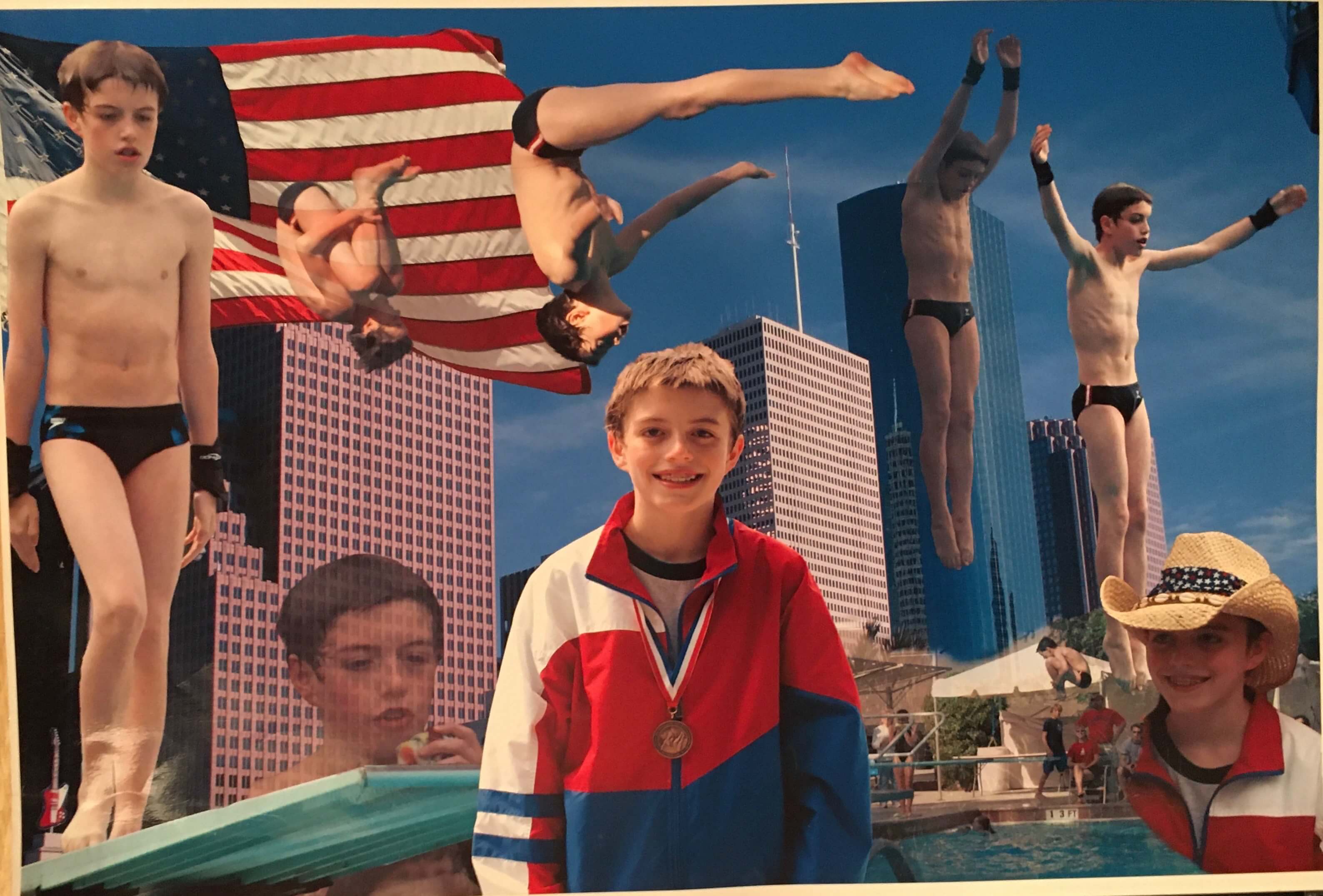 Diving collage from a long time ago